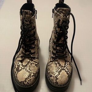 Dr. Scholl's Snake Print Boots